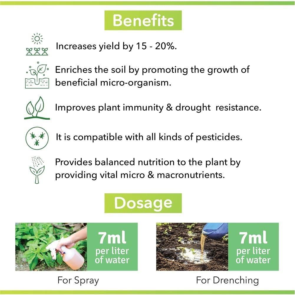 Organic Plant Boost Liquid Bio fertilizer (Buy 1 Get 3 Free)🪴