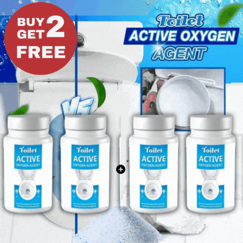 Powerful Toilet Cleaner Active Oxygen Agent