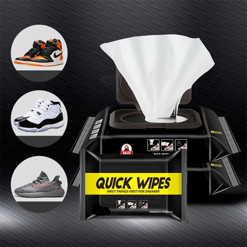 Instant Sneaker Shoes Cleaning Wipes
