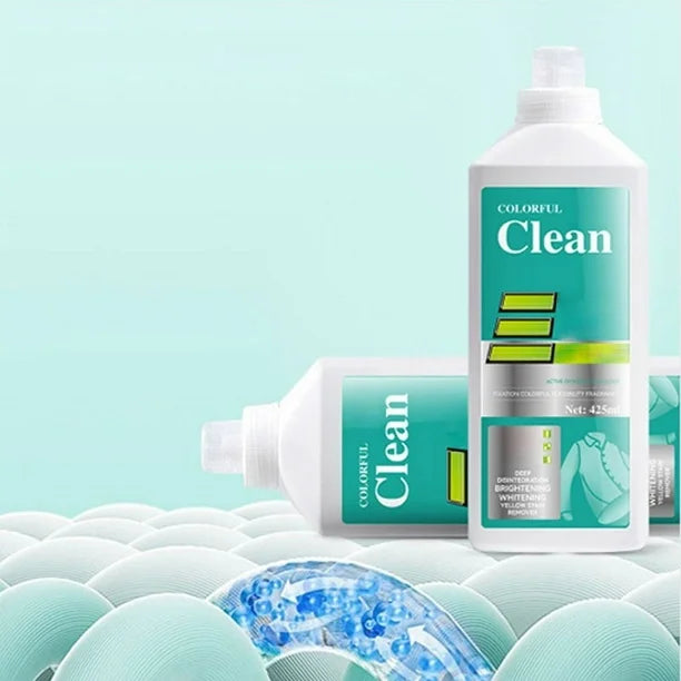 8 in 1 Colour Bleach Laundry Detergent Stain Remover ( BUY 1 GET 1 FREE )
