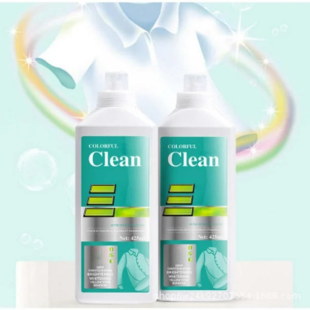 8 in 1 Colour Bleach Laundry Detergent Stain Remover ( BUY 1 GET 1 FREE )