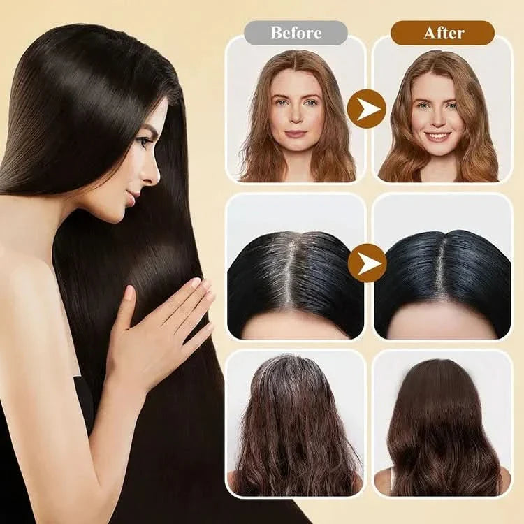 Japanese Long Lasting Natural Hair Dye Shampoo